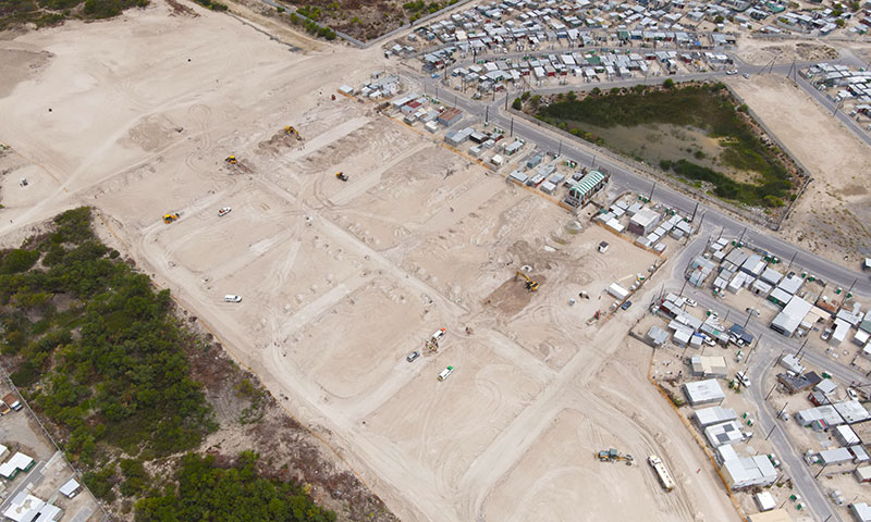 Construction of Civil Engineering Infrastructure for Bosasa Link Phase 2