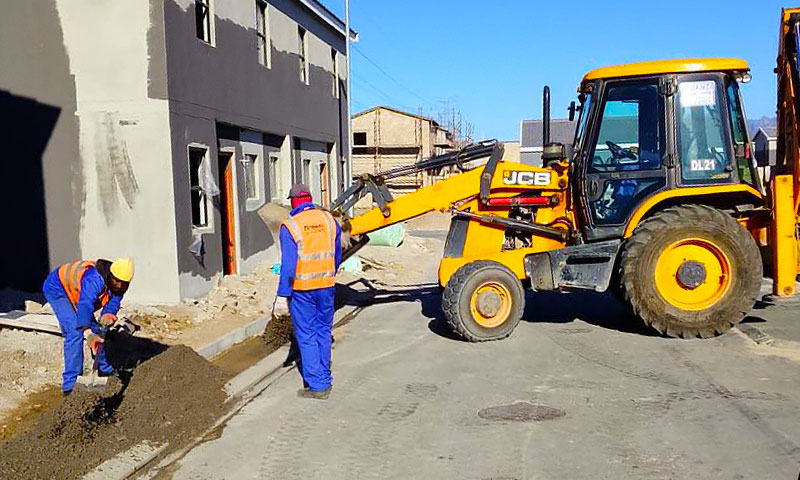 Construction of Civil Infrastructure Related to Subsidised Housing Developments
