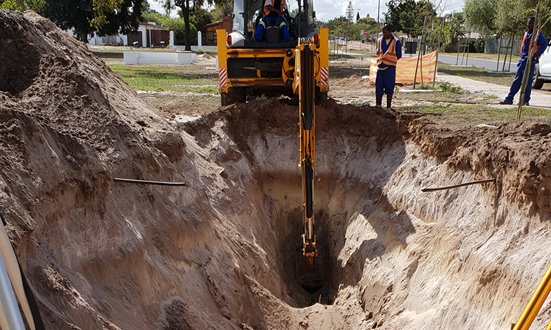Upgrading of sewer reticulation systems at Rogland, Paradys and Shawn Streets in Morgenster Heights, Brackenfell 