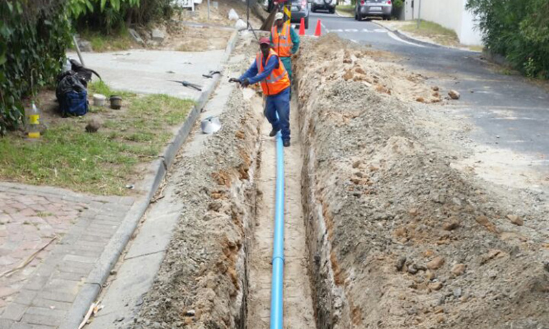 Tender for repair of existing and laying of new watermains, Fire Hydrants and Valves in the City of Cape Town Municipal Area.